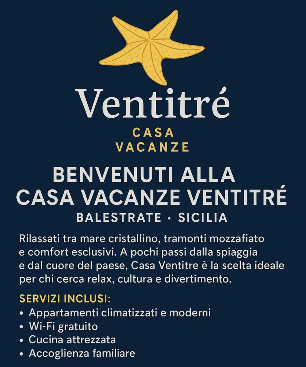 Willa Casa Ventitre Balestrate Zewnętrze zdjęcie